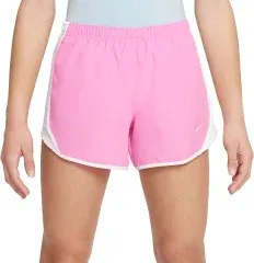 Nike Girls' Dry Tempo Running Shorts, Medium, Playful Pink