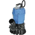 Tsurumi LB-480A 2-Inch 2/3 HP Compact Electric Submersible Dewatering Pump