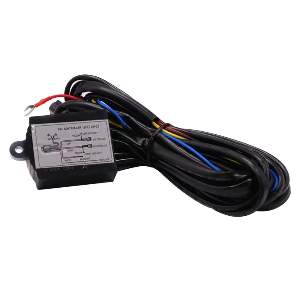 LED Daytime Running Light Automatic Controller Universal DRL ON/Off Controlle...