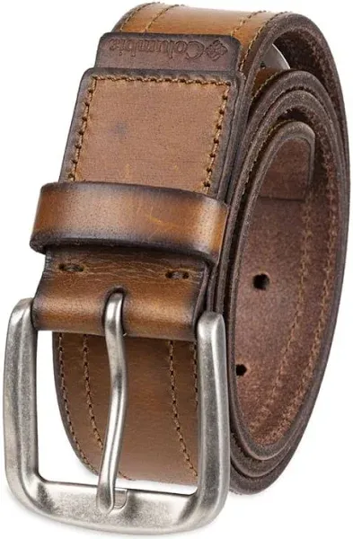 Men's Columbia Leather Casual Belt