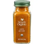 Simply Organic Curry Powder - 3 oz