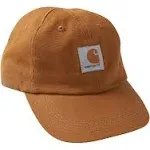 Carhartt Boys Signature Canvas Cap - Carhartt Brown, OS