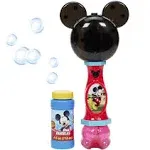 Little Disney Mickey Light and Sound Musical Bubble Wand, Includes Bubble Sol...