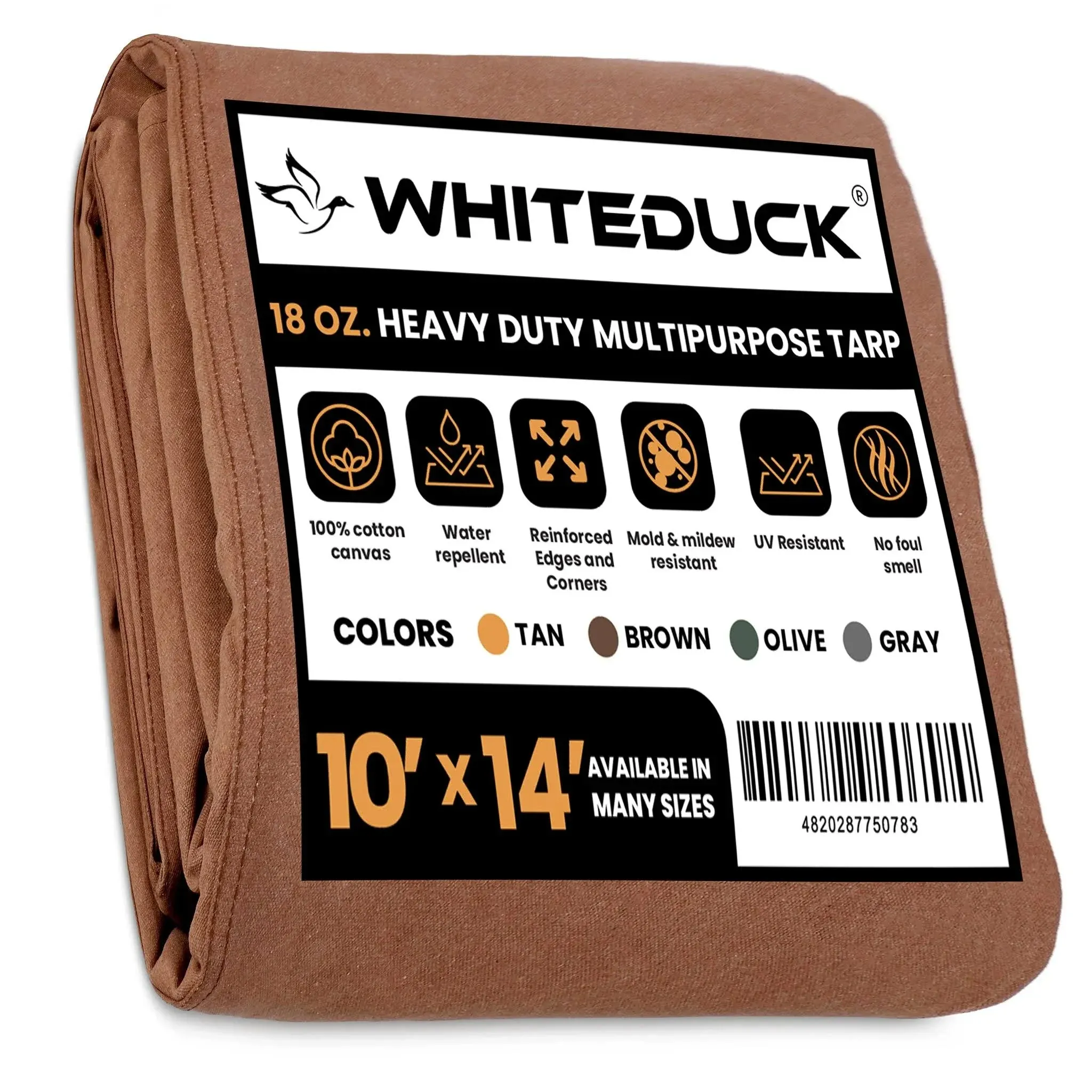 White Duck Outdoors Canvas Tarp