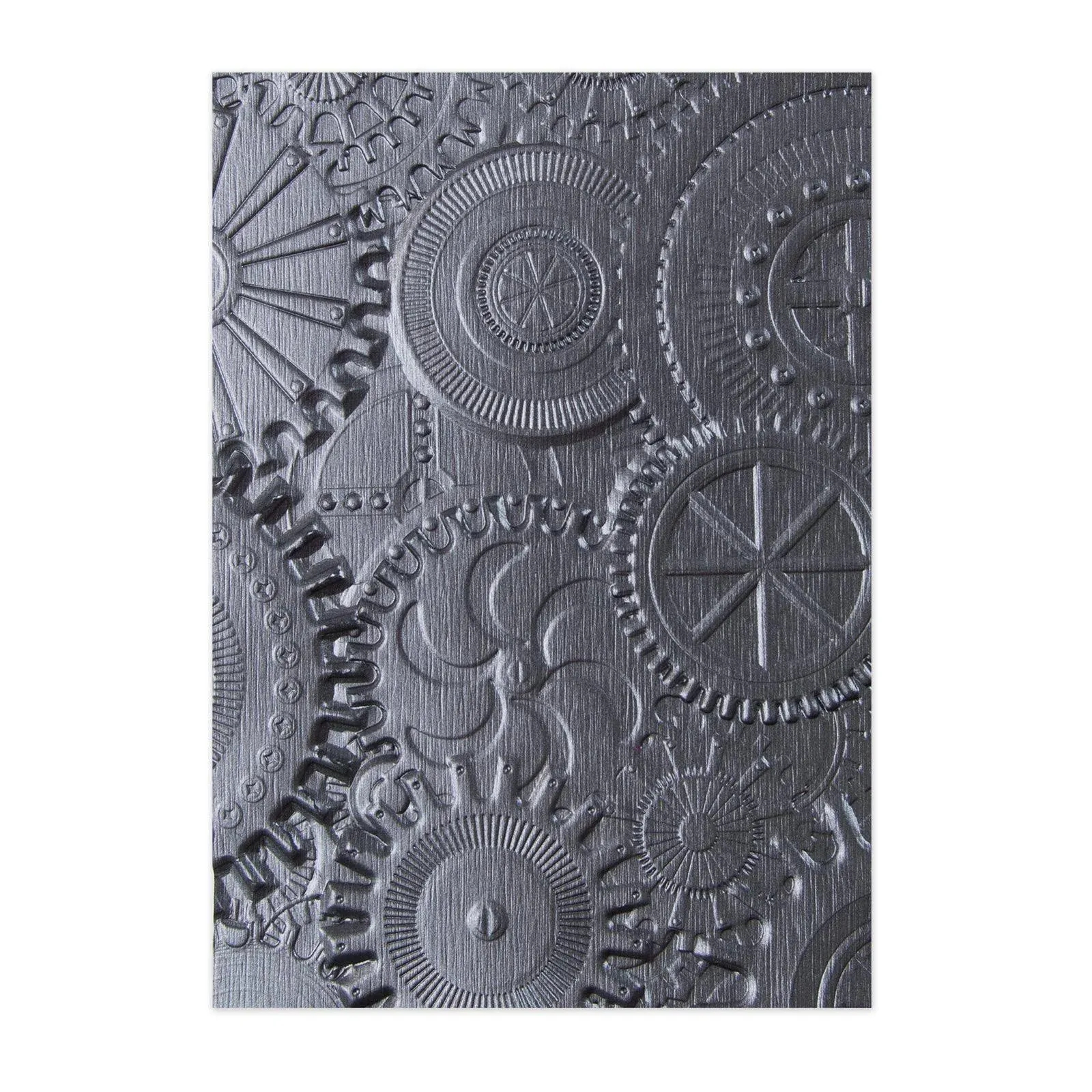 Sizzix 3-D Texture Fades Embossing Folder, Gray