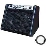 Coolmusic DM20 20W Bluetooth Personal Monitor Amplifier Electric Drum Amplifier Speaker,Keyboard Speaker