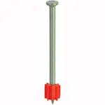 Ramset 1516E Ramguard Pin, 0.145 in Dia Shank, Steel, Zinc