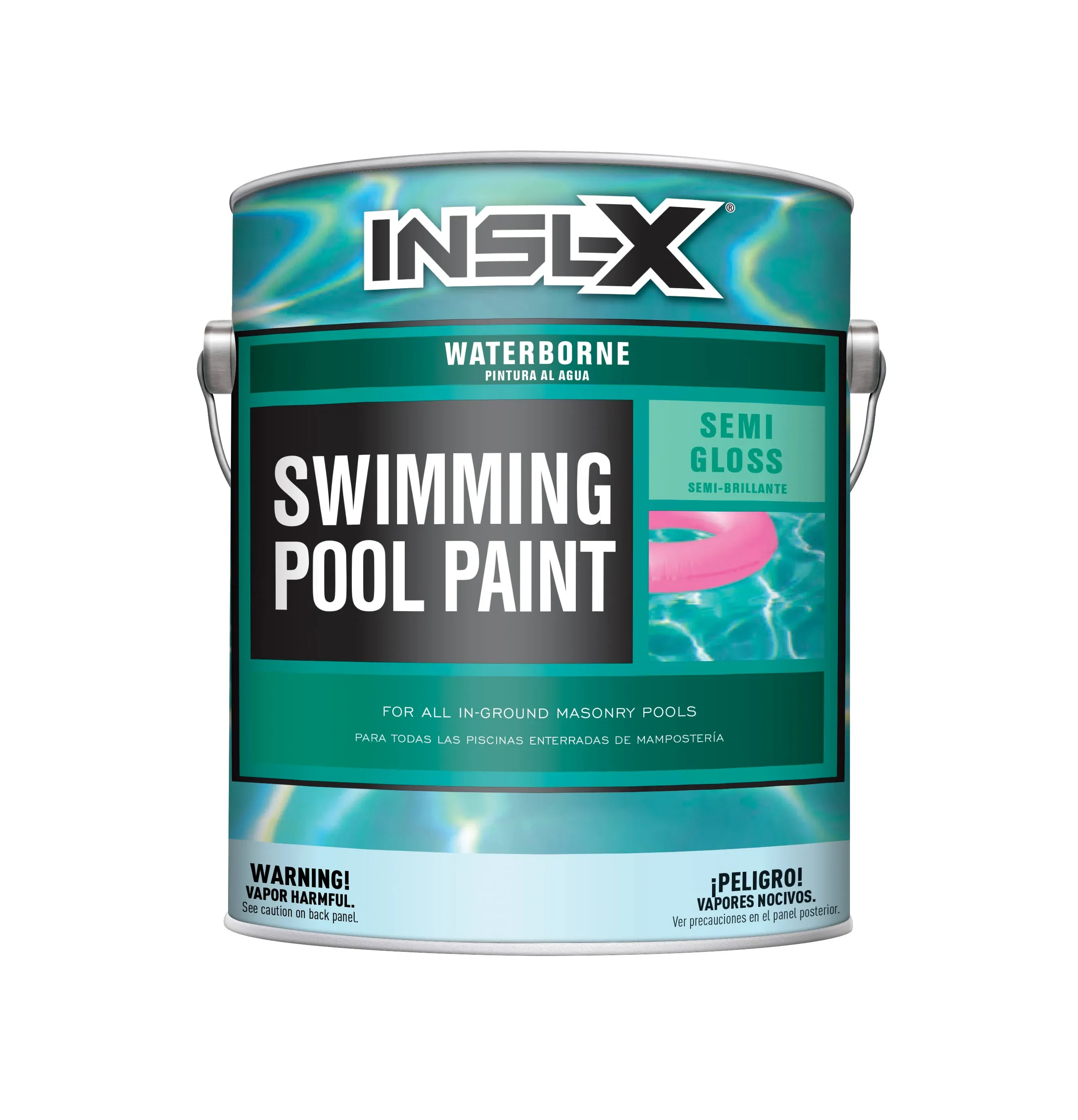 Insl-X 1 gal. White Semi-Gloss Waterborne Pool Paint