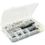 HI-SEAS Deluxe Fishing Rigging Kit - 1,101 Pcs Includes Hand Crimper, Thimble...