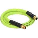 New Flexzilla 1/2" x 6' FT Air Hose Whip With 1/2' MNPT Swivel HFZ1206YW4S