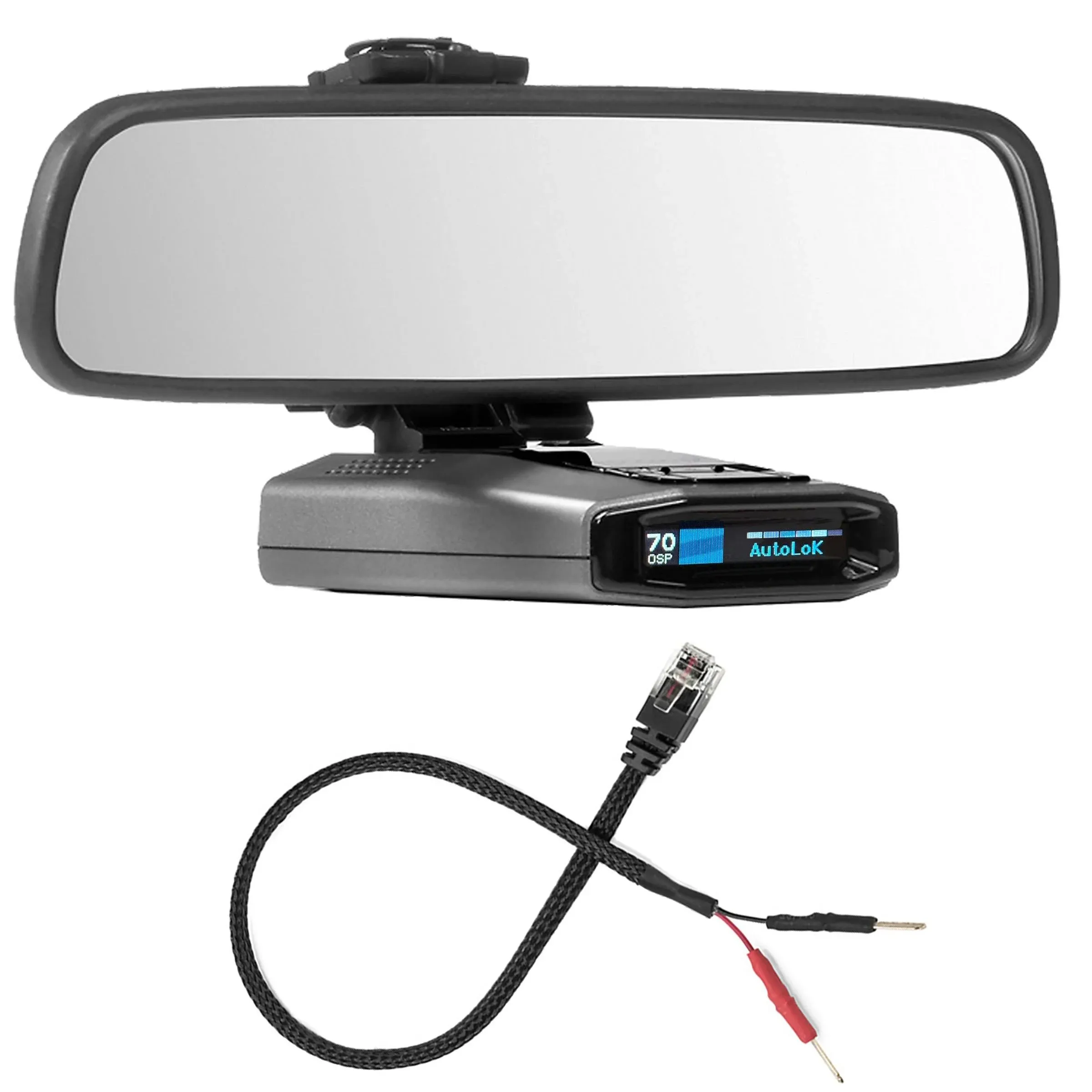 Radar Mount Mirror Mount + Mirror Wire for Escort Radar Detectors - Max 360c ...