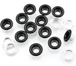 100pack 3/16&#034; ID Colored Eyelets Grommets with Washers 5mm Aluminium Eyelet f...