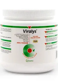 Vetoquinol Viralys L-Lysine 5 oz Oral Gel for Cats  Maple Flavor healthy immune