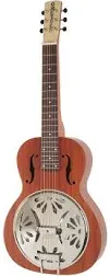 Gretsch G9210 Boxcar Square-Neck Resonator Right Handed Guitar with Padauk Fingerboard and Ampli-Sonic Diaphragm (Natural, 6-String)