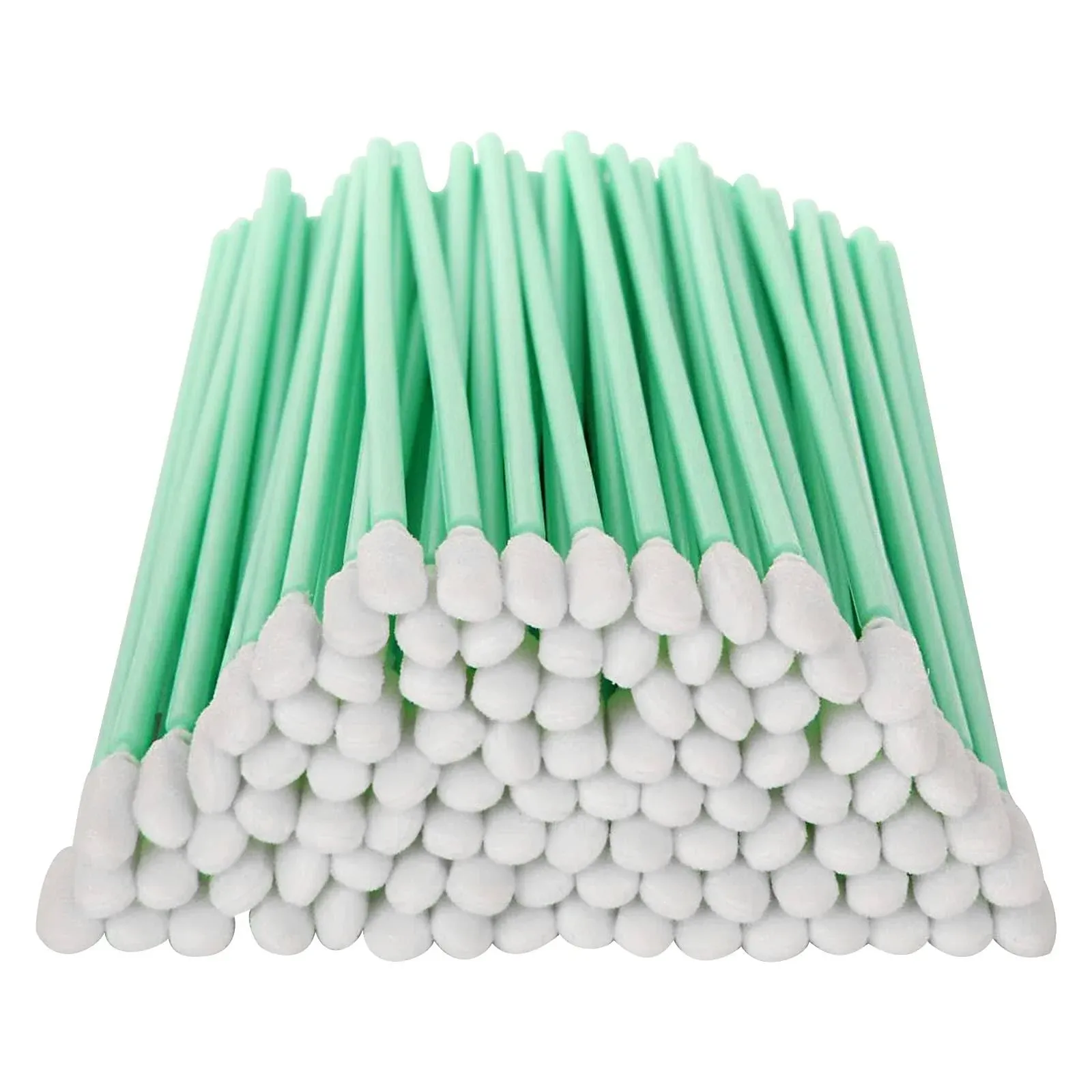 CertBuy 200 Pcs Foam Swab Cleaning Swab Foam Tips, 6.4 Inch Multi-Purpose Foam Cleaning Swabs for Gun, Painting, Crafts, Electronics, Printer, Camera, Optical Lens