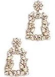 Deepa by Deepa Gurnani Gold Crystal Earrings