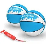 GoSports Water Basketballs 2 Pack - Choose Between Size 3 and Size 6, Great for Swimming Pool Basketball Hoops