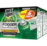 6 Can Fogger Bomb Insect Killer Bug Flies Roach Spider Indoor Bed Kill Shot Tick