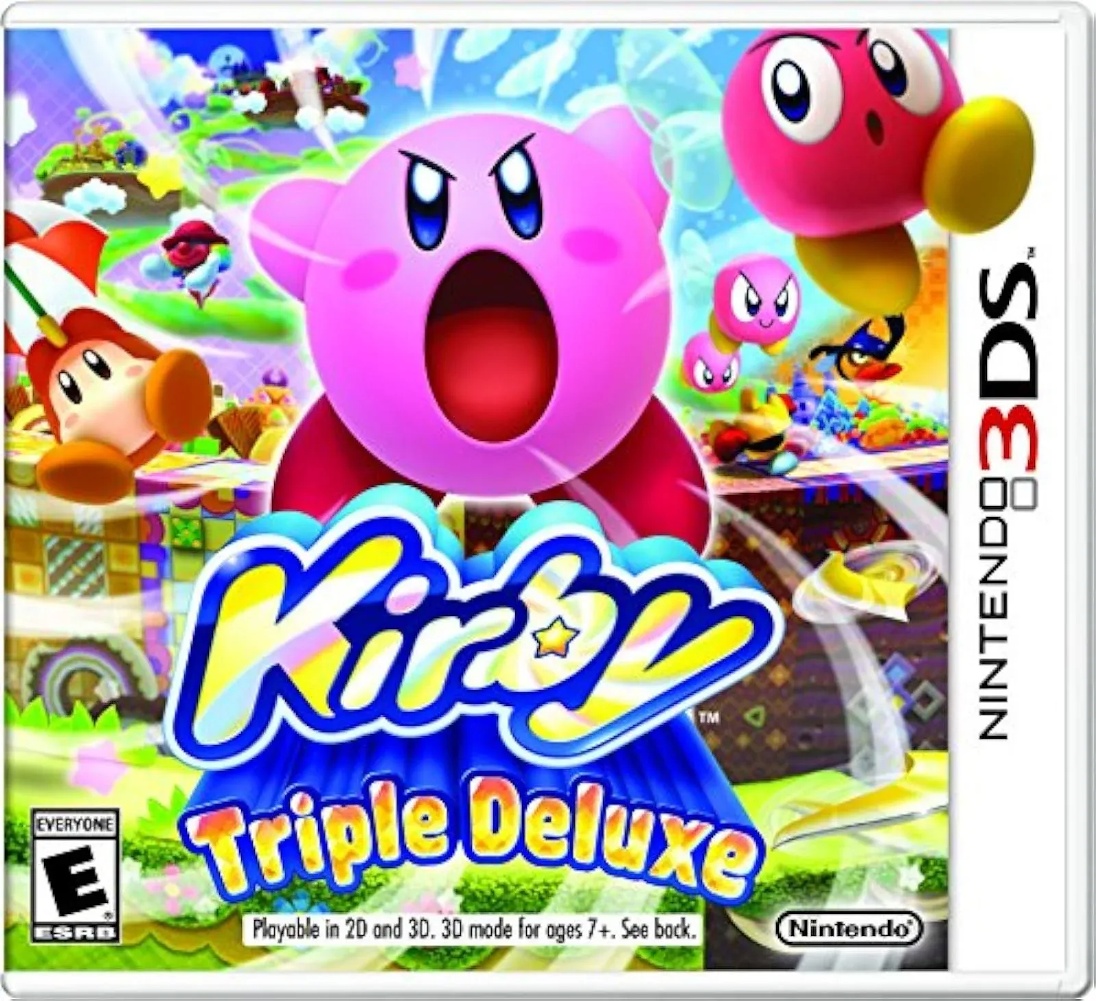 Kirby Triple Deluxe Nintendo 3DS - Brand New Free Shipping!