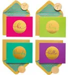 Papyrus Blank Cards with Envelopes, Hello (20-Count)