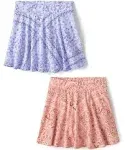 The Children's Place Girls' Pull on Everyday Skorts 2 Pack