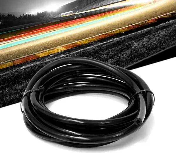 HPS 3.5mm Black 5 Feet Silicone Vacuum Hose Tube 3.5mm Wall Valve Engine Turbo