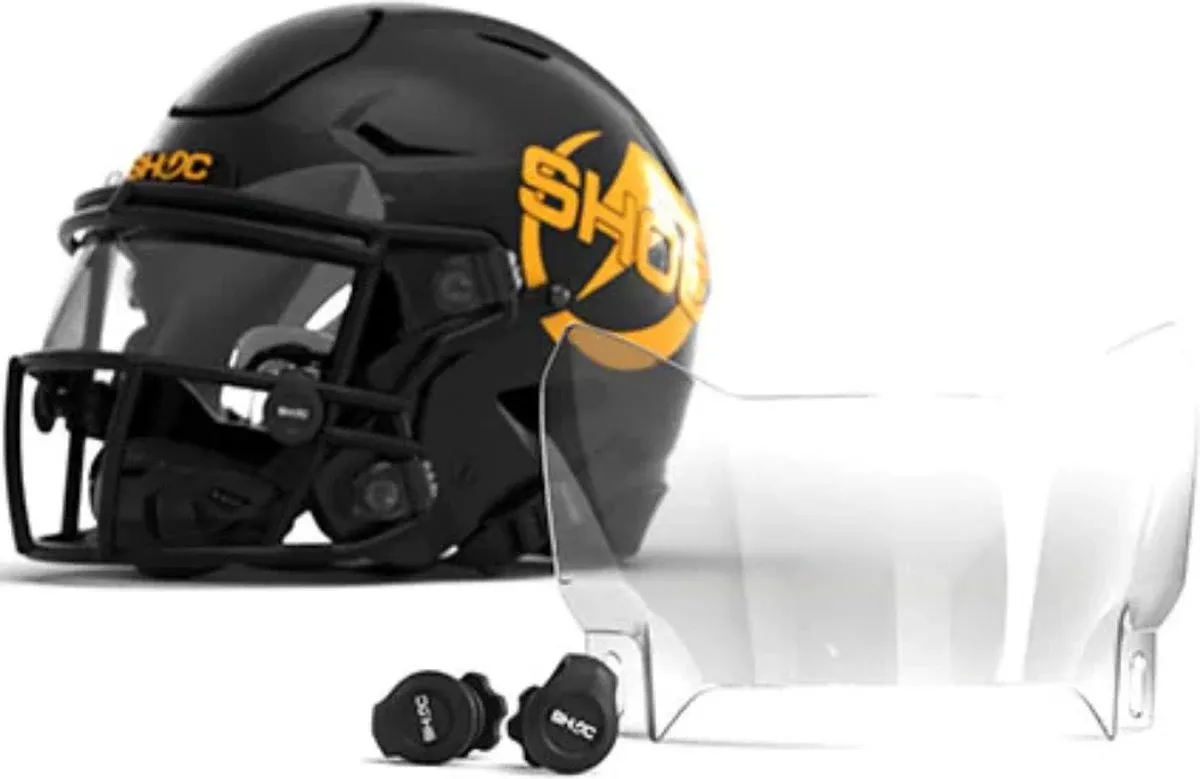 Shoc Zero-G Plus Football Visor | for Ridddell SpeedFlex and Schutt F7, Friday ...