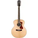 Guild F-1512 Jumbo 12-String Acoustic Guitar - Natural