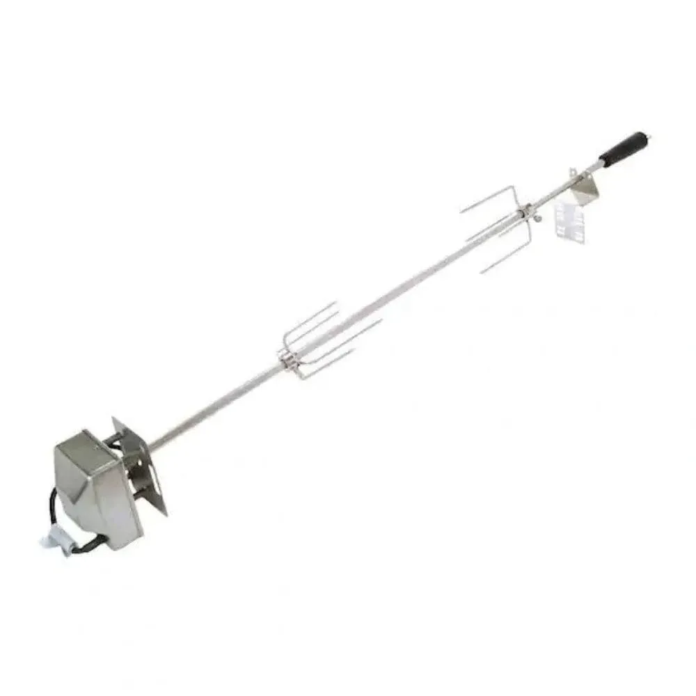 Spire 32 in. Stainless Steel Rotisserie Grilling Kit with Motor