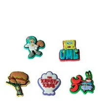 🍔 SPONGEBOB • 3PC Unisex Croc Shoes / Bracelet Charms