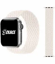 Solace Braided Grey Apple Watch Band