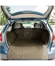 FrontPet XL Adjustable Padded Quilt Interior SUV Cargo Cover Pet Liner, Gray