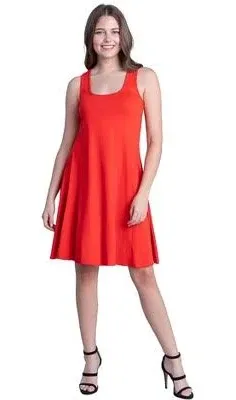 24seven Women&#039;s Sleeveless A-Line Fit and Flare Skater Dress. Size 1X.  NWT. 