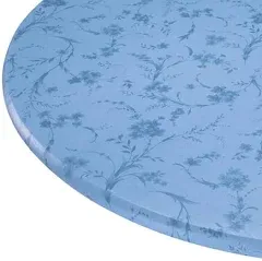 Miles Kimball Floral Swirl Elasticized Table Cover