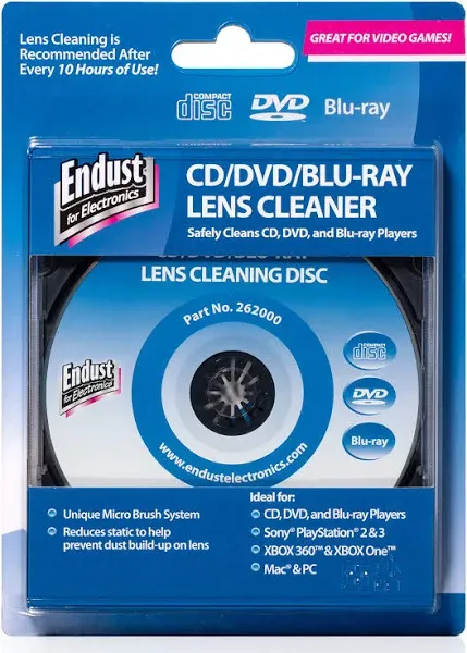 Cd Dvd Lens Cleaner For Car CD Player X Box Disk Playstation Laptop PC Cleaning