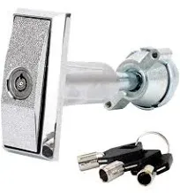 Universal Replacement T-Handle Vending Machine Lock with Keys (Long)