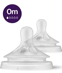 Philips Avent 4pk Natural Response Bottle Nipple - Flow 1