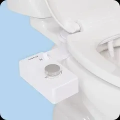 TUSHY Classic 3.0 Bidet Toilet Seat Attachment - A Non-Electric Self Cleaning Water Sprayer with Adjustable Water Pressure Nozzle, Angle Control & Easy Home Installation (Platinum)