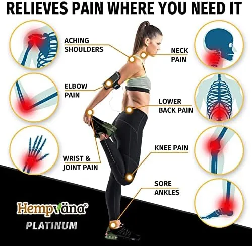 As Seen On TV Hempvana Platinum Pain Relief Cream