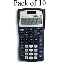 Texas Instruments TI30XIIS Scientific Calculator - Blue