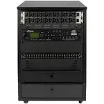 Gator Frameworks GFW-ELITESTUDIORK12-BLK Elite 12U Studio Rack Black - Open Box | Reverb