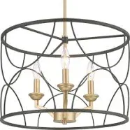 Progress Lighting Landree Three Light Chandelier P400177-031