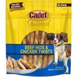 Cadet Gourmet Rawhide / Chicken Twist Sticks-50