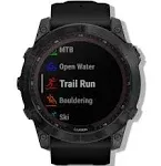 Garmin Fenix 7X Sapphire Solar - Black