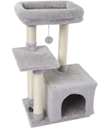 FISH&NAP Cute Cat Tree Kitten Cat Tower