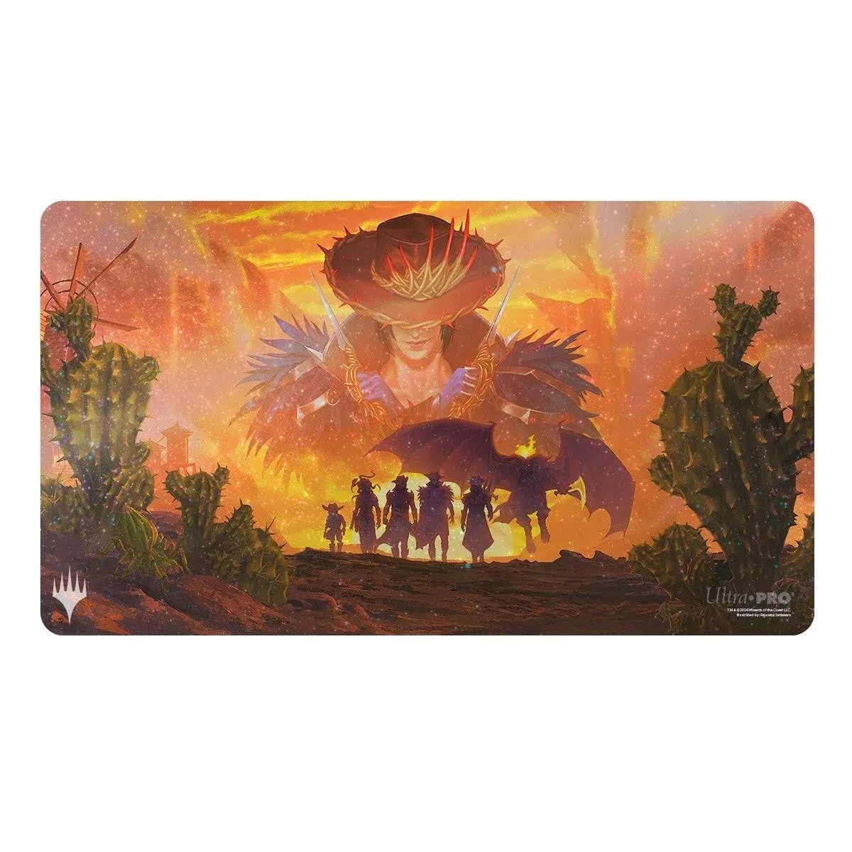 MTG Outlaws of Thunder Junction Holofoil Playmat