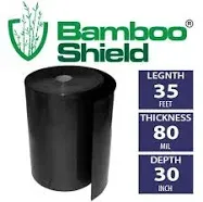 Bamboo Shield - 60 mil thick by 24in depth