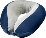 Go Travel Memory Foam Dreamer Pillow Deluxe Comfort Sleep Neck Support Blue