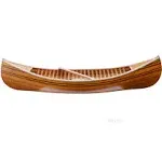 Old Modern Handicrafts Wooden Canoe with Matte Finish