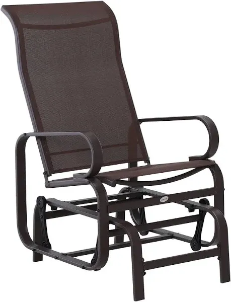 Outsunny Gliding Lounger Chair